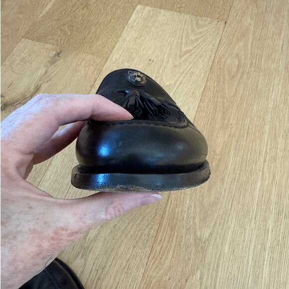 Gucci Men's Tassel Lion Loafers Size US7.5 Black - Picture 7 of 11